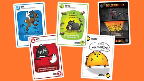 Exploding Kittens é um jogo de cartas frenético e hilário cheio de gatos explosivos!